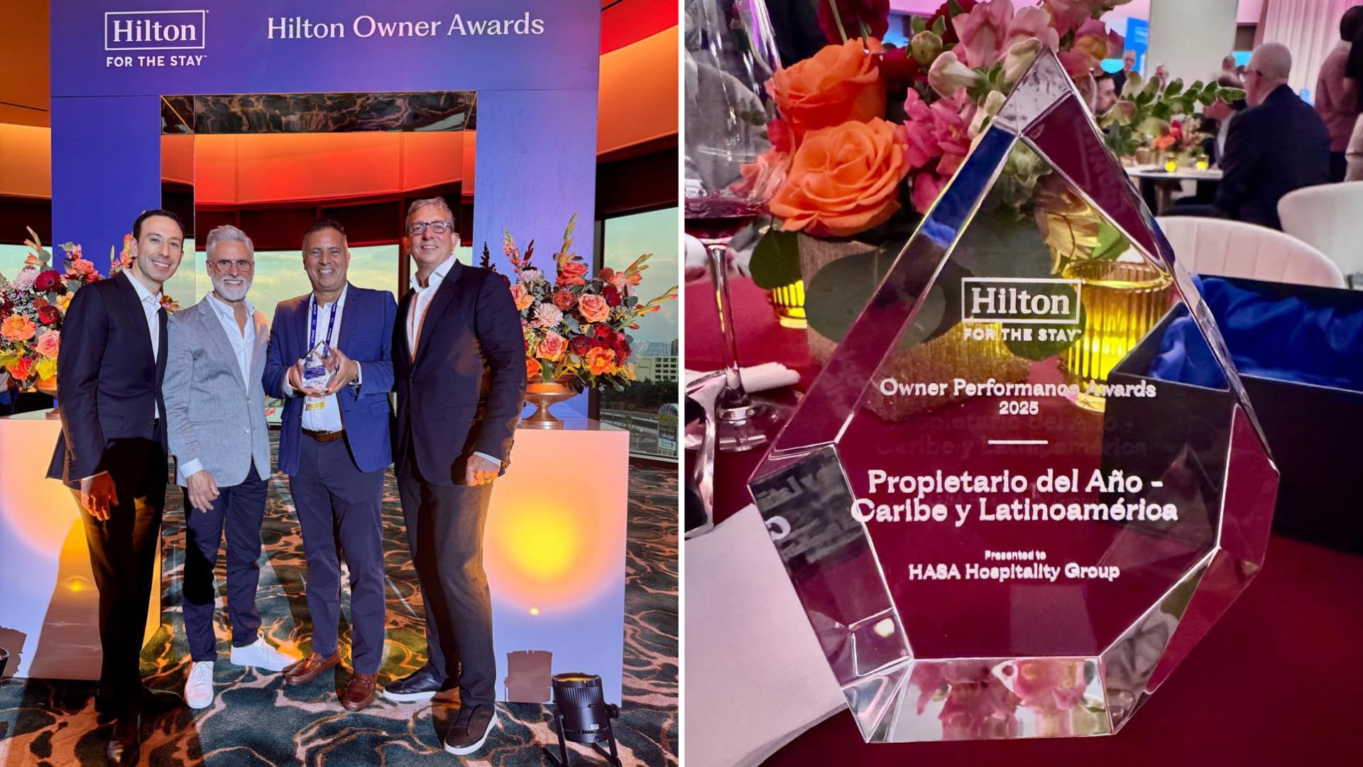 Empresa costarricense gana premio de Hilton y supera a más de 190 operadores en Caribe y Latinoamérica