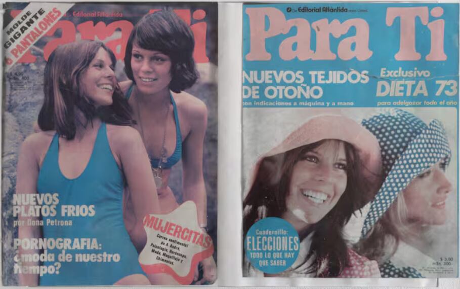 Gachi Ferrari también fue modelo.