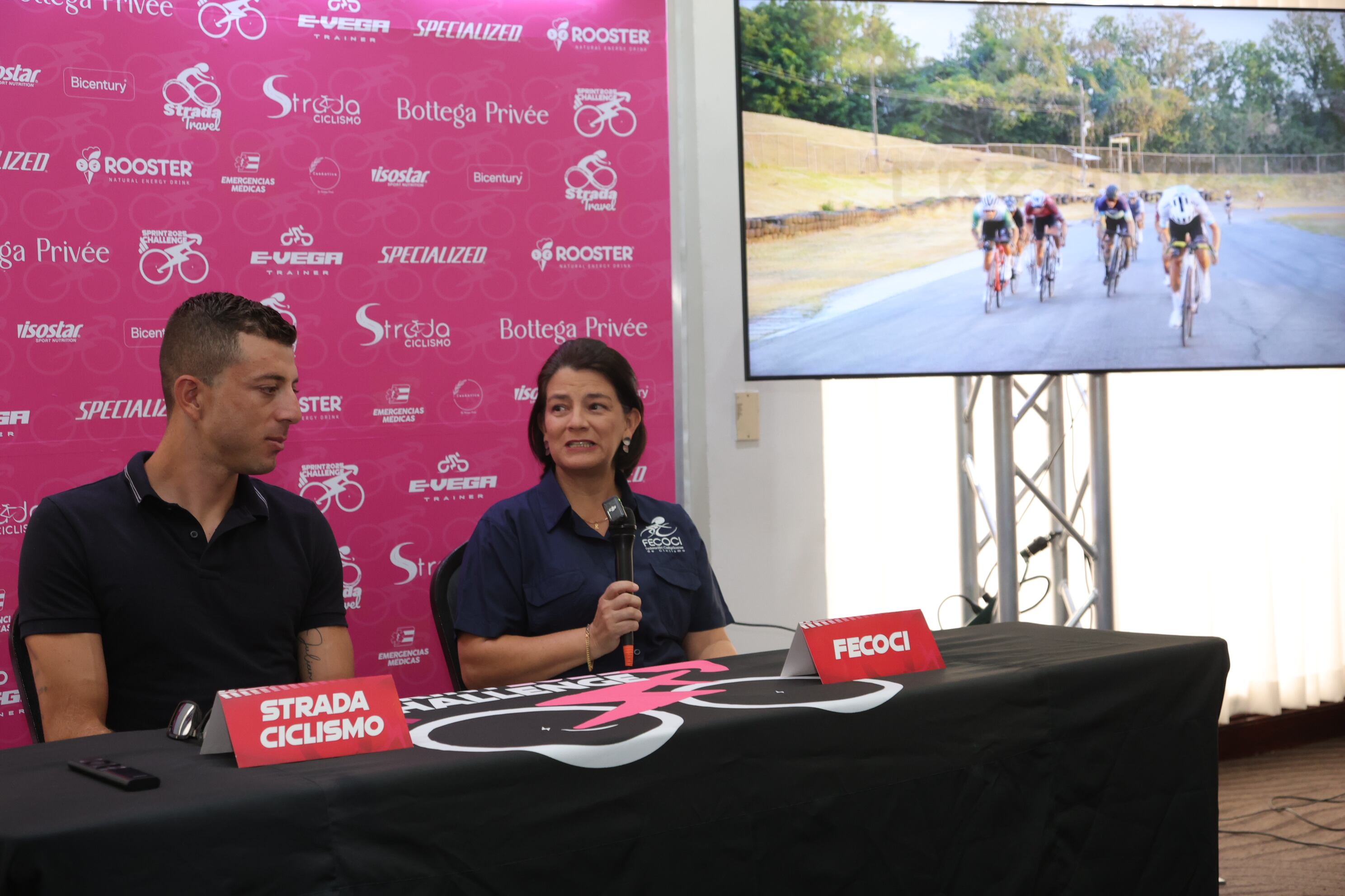Conferencia de prensa Sprint Challenge 2025 / foto John Durán