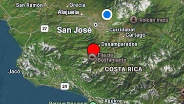 Temblor de magnitud 5,1 en Acosta dejó al menos 10 réplicas en Costa Rica