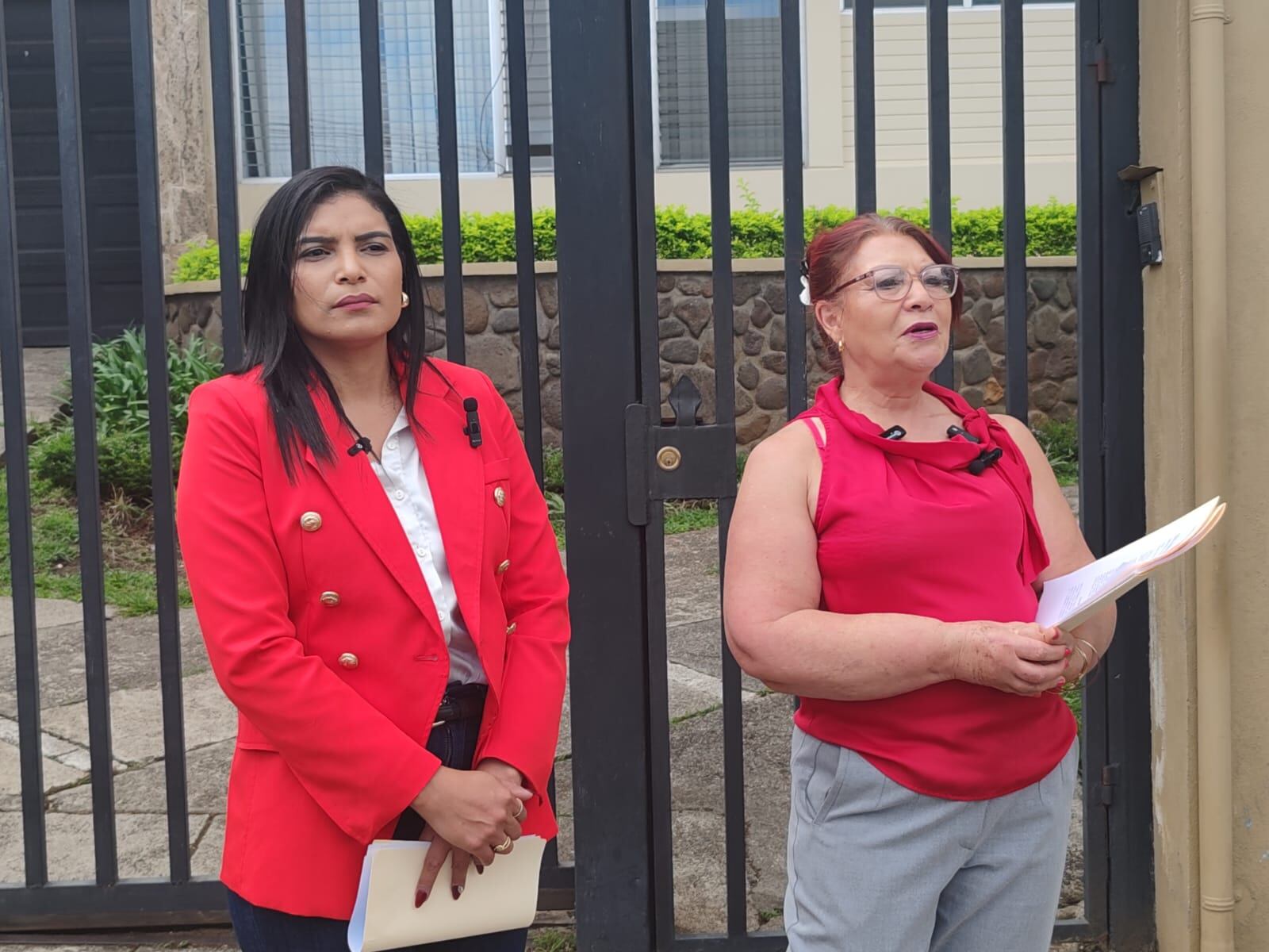 Denuncia de Johana Obando