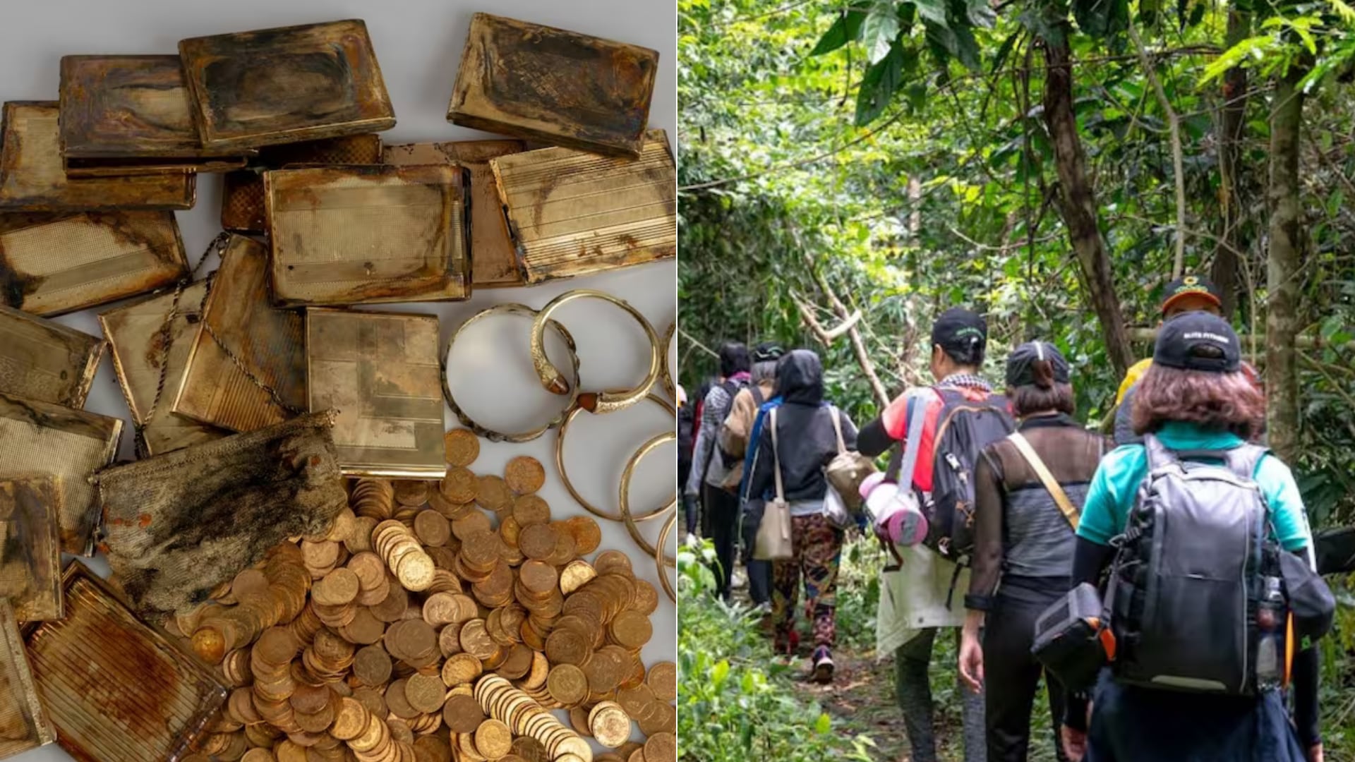 Dos hombres encontraron un tesoro con 598 monedas de oro en Europa. Expertos investigan su origen mientras el museo lo exhibirá.