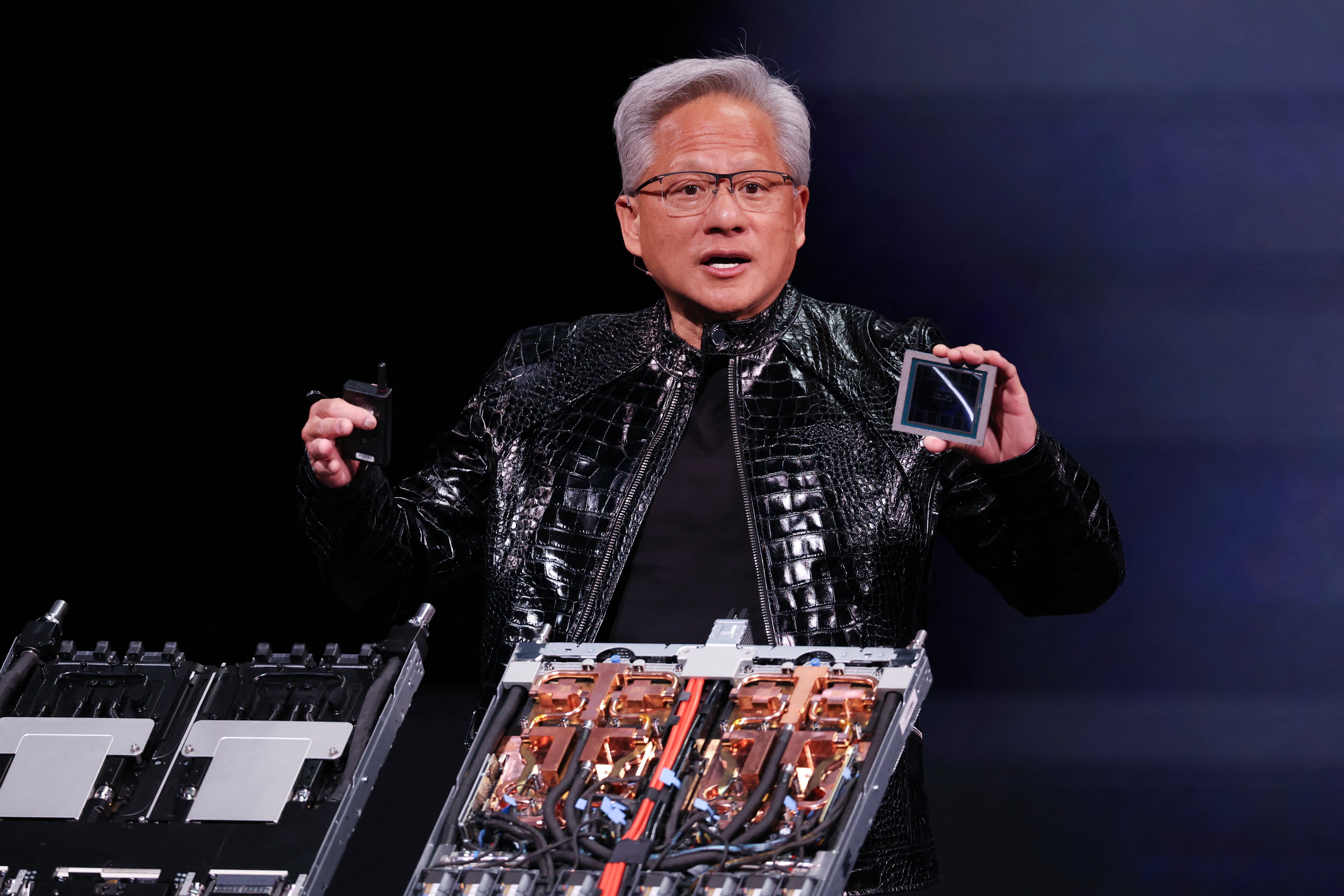 Jensen Huang de Nvidia en la CES 2026