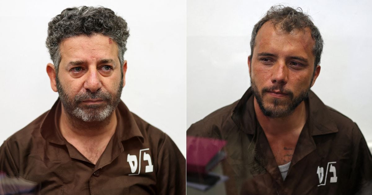 El español-palestino Saif Abu Keshek (izquierda) y el brasileño Thiago Ávila (derecha)