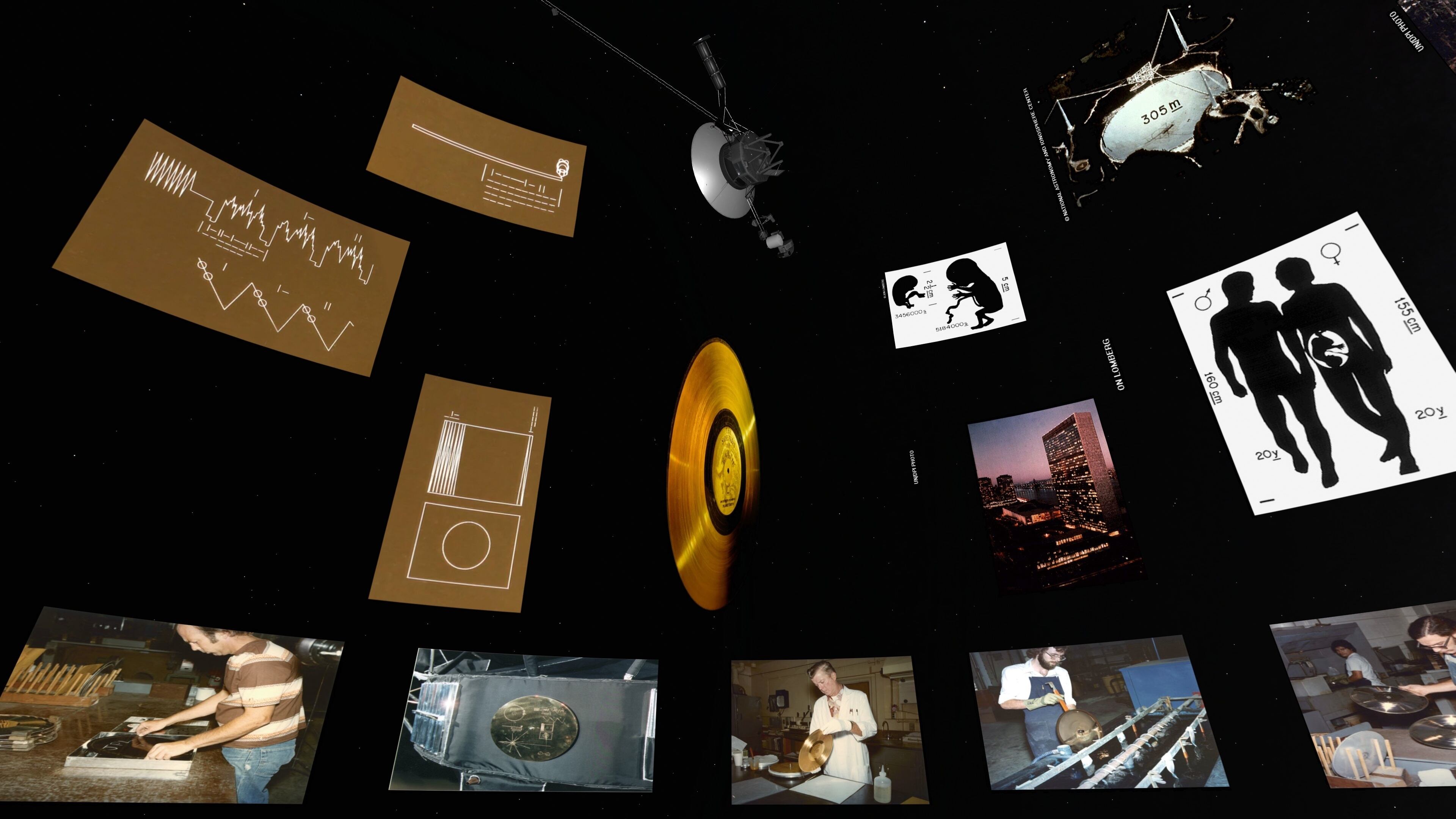 Fotograma del montaje 'Voyager: mensaje en una botella' que se proyecta en el Planetario del Museo de la Ciencia.
MUSEO DE LA CIENCIA DE VALLADOLID
(Foto de ARCHIVO)
10/10/2023