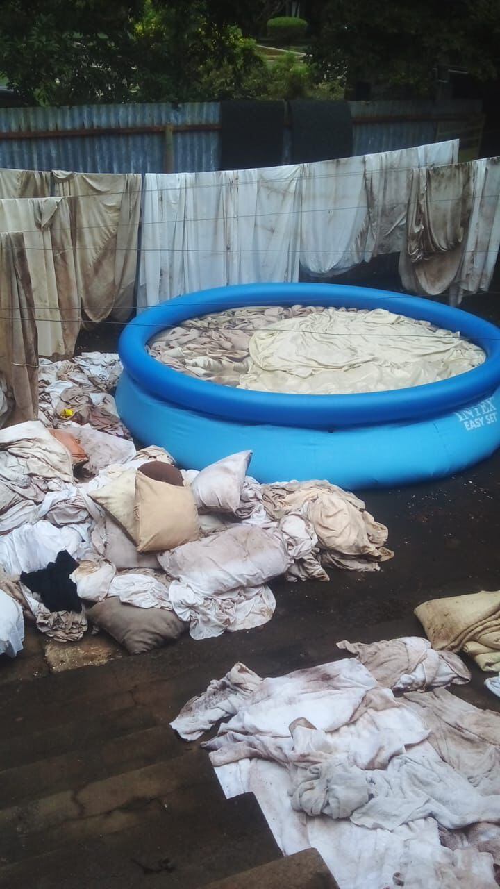 Daños provocados por las inundaciones en Santa Cruz, Guanacaste.