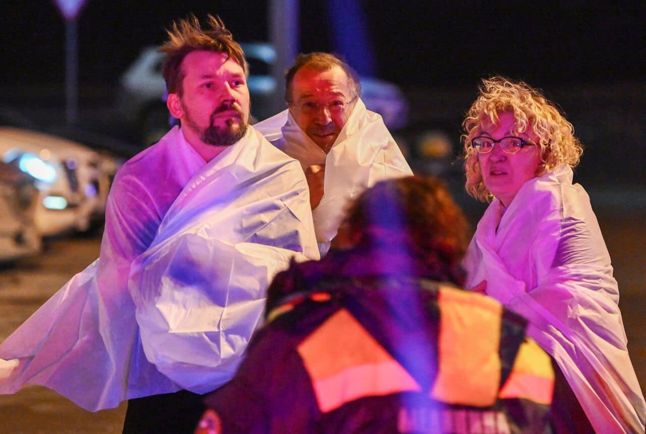 Tiroteo concierto de rock Moscú