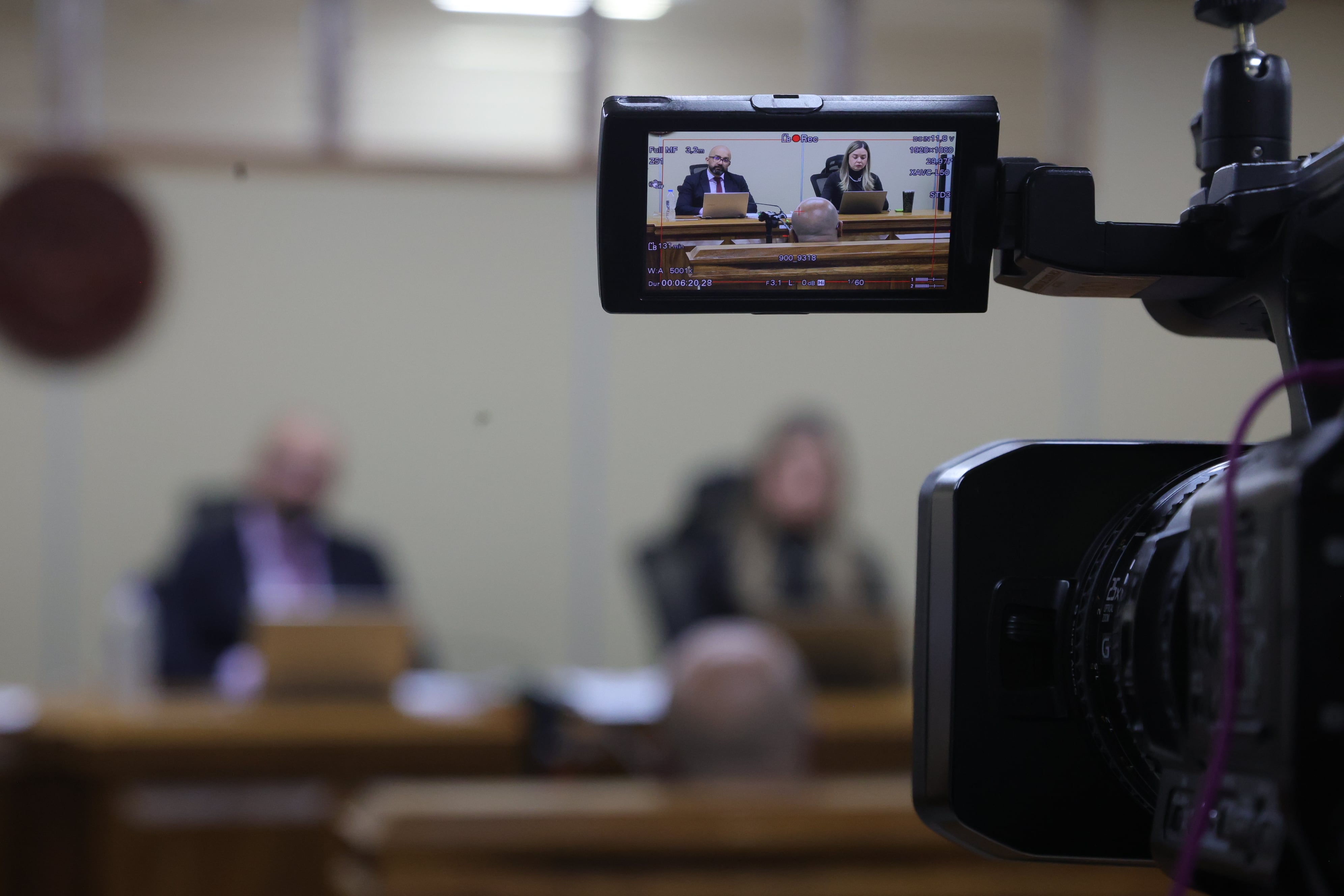 07/10/2025/ juicio contra Celso Gamboa Sánchez y el ex director de la Policía de Control Fiscal, Irving Malespín Muñoz, por el presunto delito de fabricación y uso de documento falso en los tribunales de San José / Foto John Durán