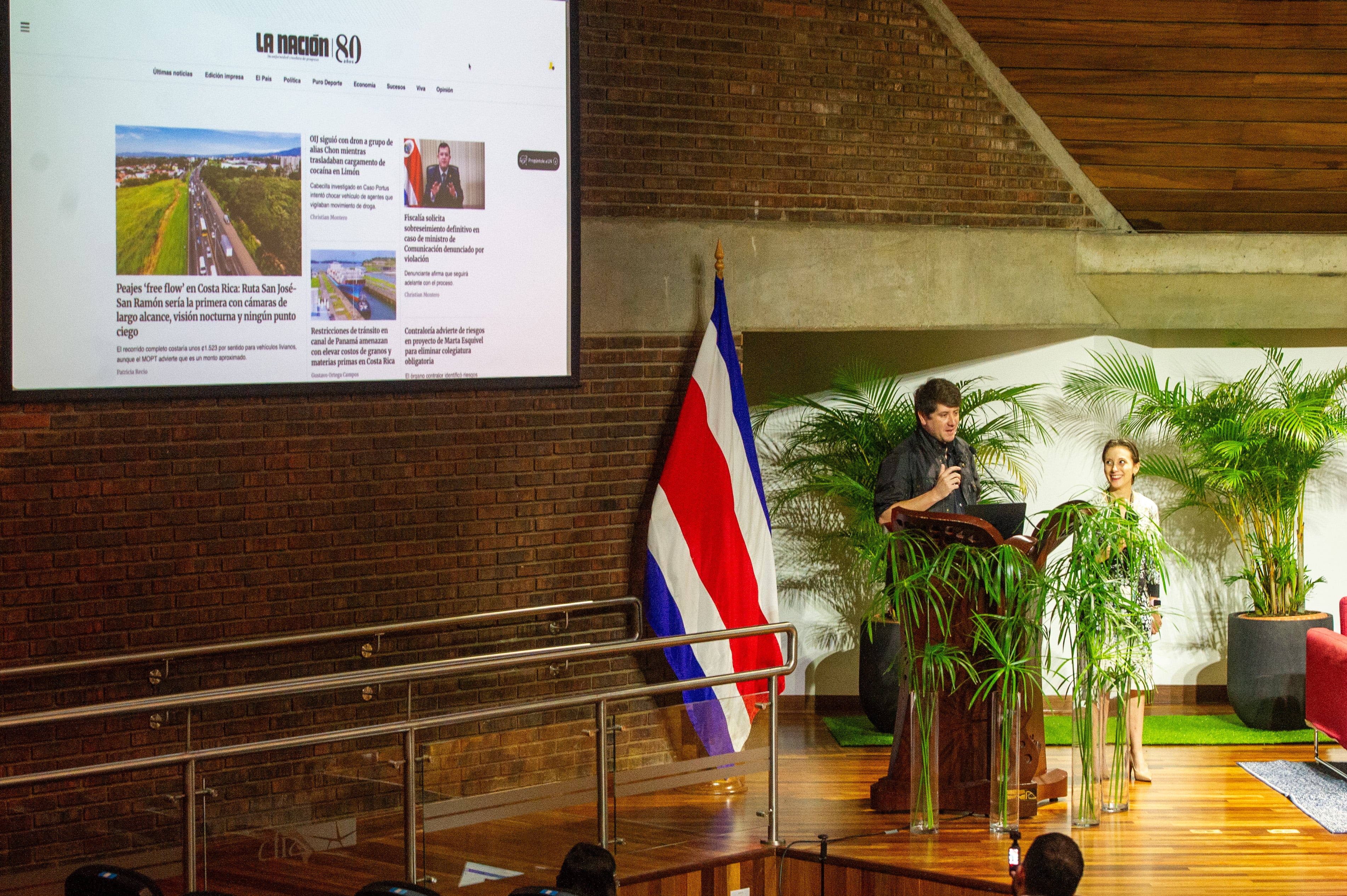 27/10/2026 EXPERIENCIAS LN, Colegio de Ingenieros y Arquitectos de Costa Rica, auditorio Jorge Manuel Brenes Oregón, Grupo Nación, Foro de Sustentabilidad De mitigar impactos a Regenerar valor, Los nuevos ejes de la competitividad empresarial, fotografía: Marvin Caravaca.