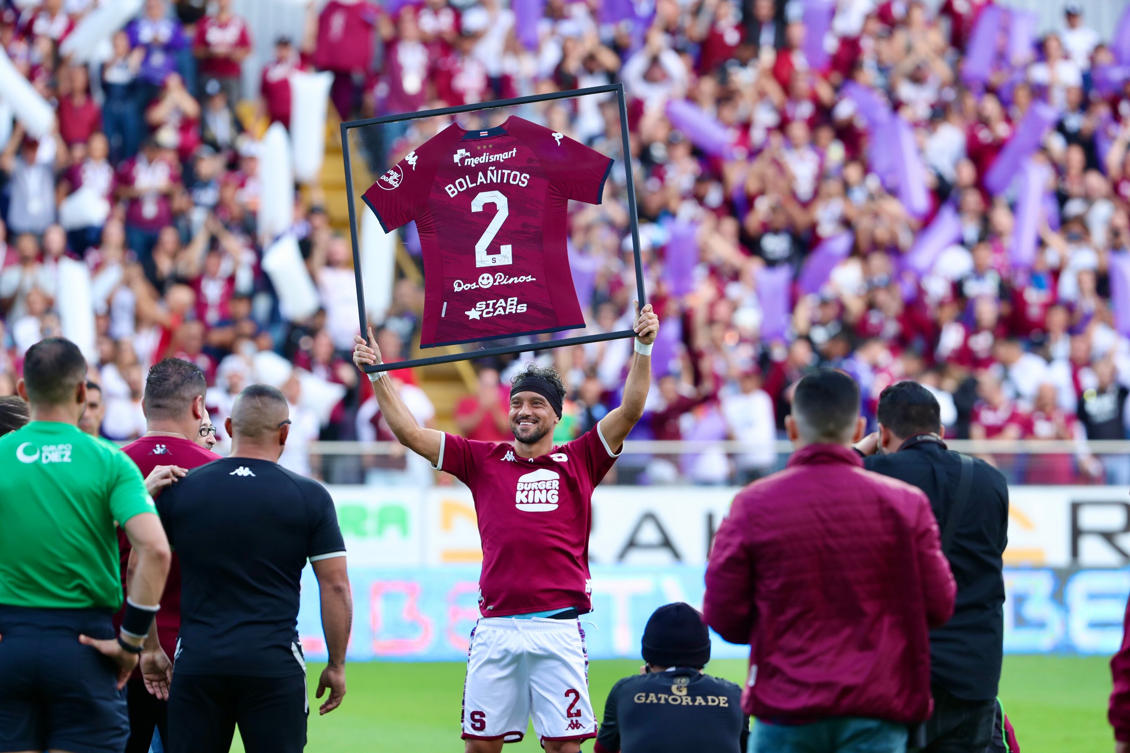 17/12/2023, San Jose, Tibas, Estadio Ricardo Saprissa, partido de vuelta de la final del torneo de apertura 2023 entre el Deportivo Saprissa y el Club Sport Herediano.