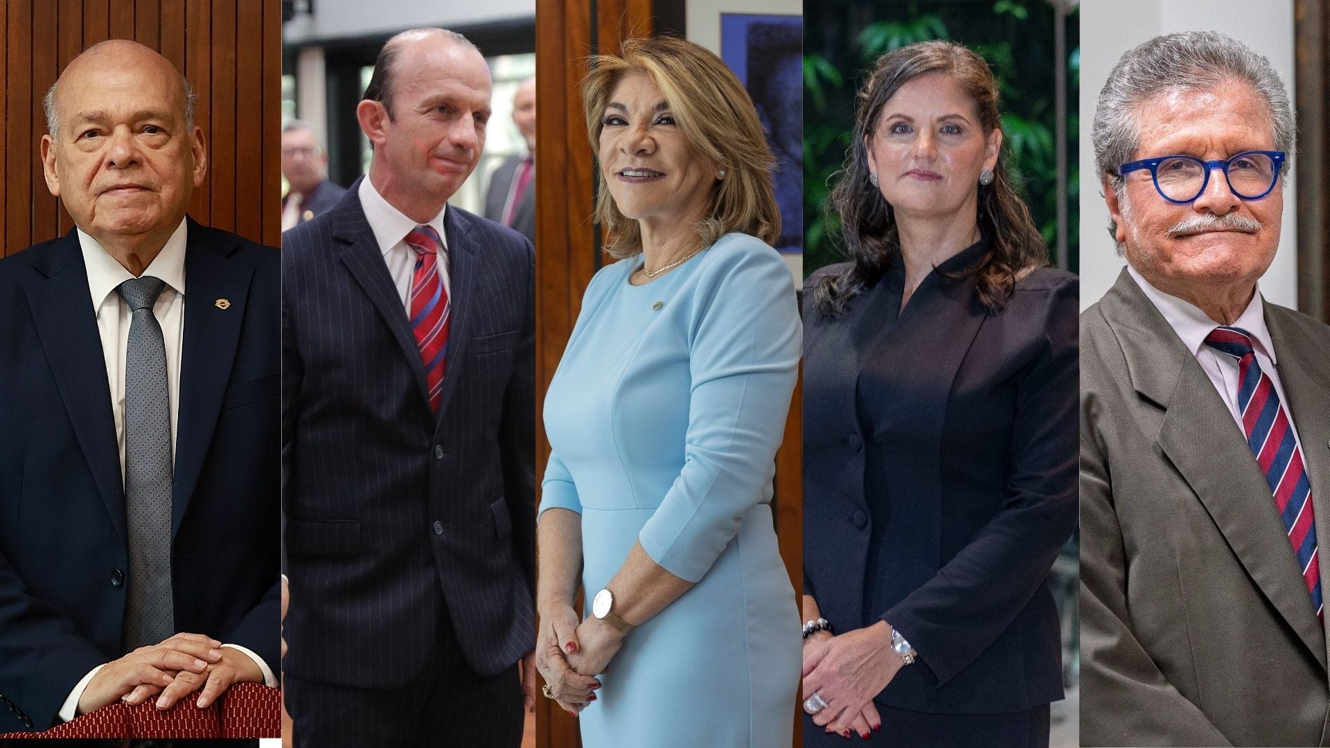 Estos son los 22 magistrados de la Corte Suprema de Justicia de Costa Rica.
