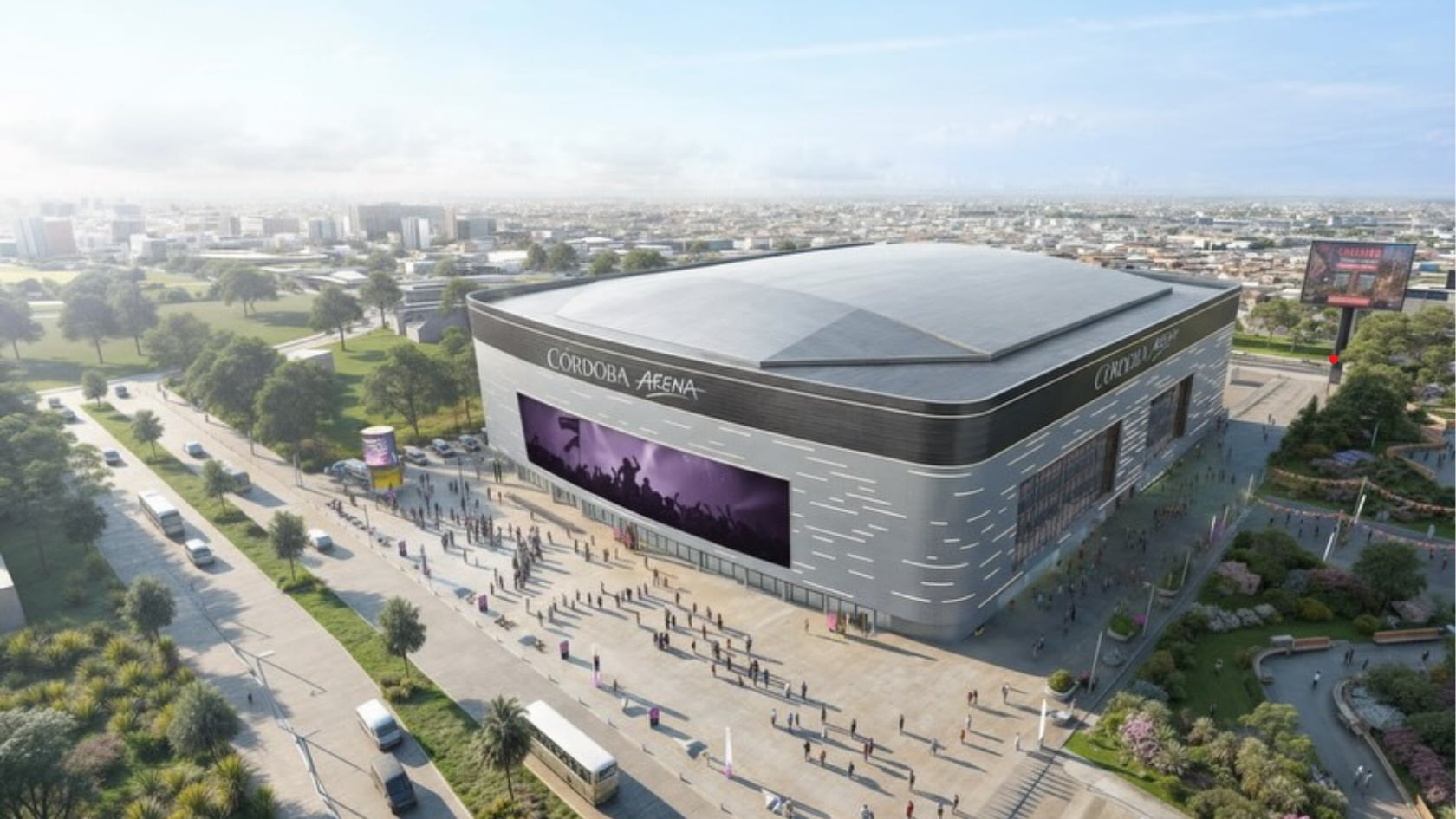 Un estadio moderno para 12.000 personas en Latinoamérica avanza con inversión millonaria y apuesta por grandes espectáculos.