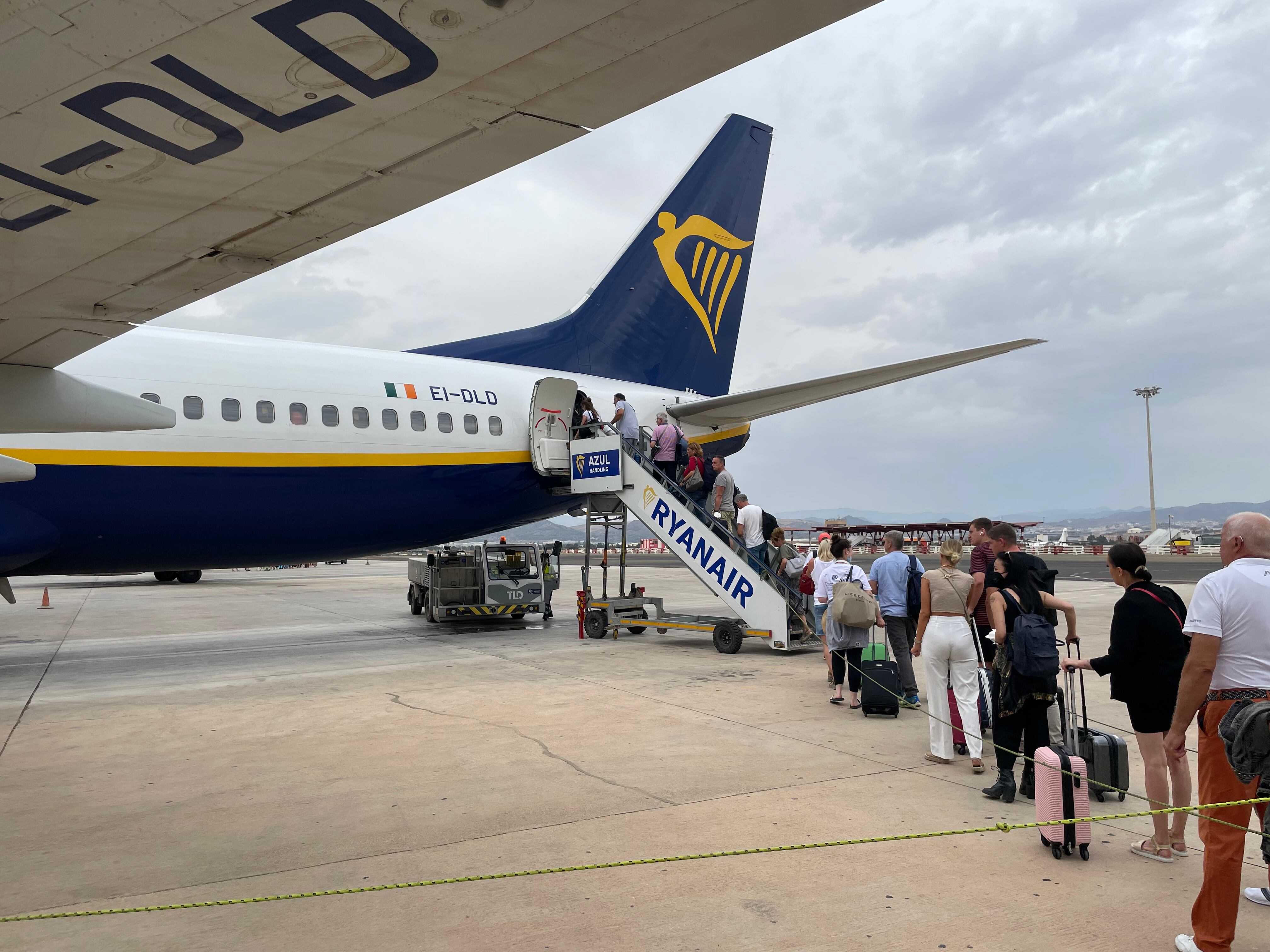 Abordaje en Ryanair.