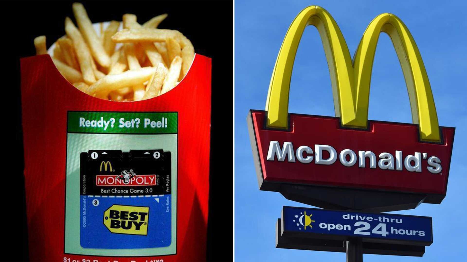 McDonald's sufrió un fraude en su promoción Monopoly. Jerome Jacobson robó premios por 24 millones de dólares y fue condenado a 104 años de cárcel.