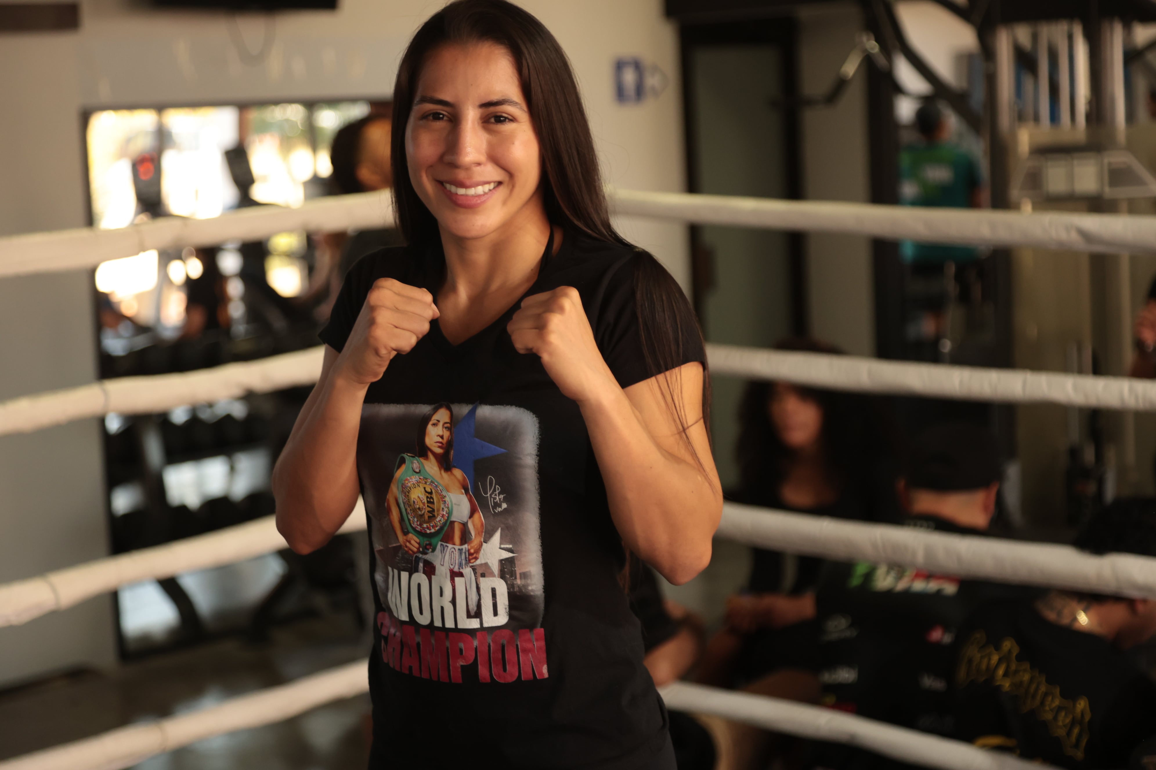 16/02/2026/ La boxeadora tica Yokasta Valle inaugura su gimnasio en Forum 1 de Santa Ana / Foto John Durán