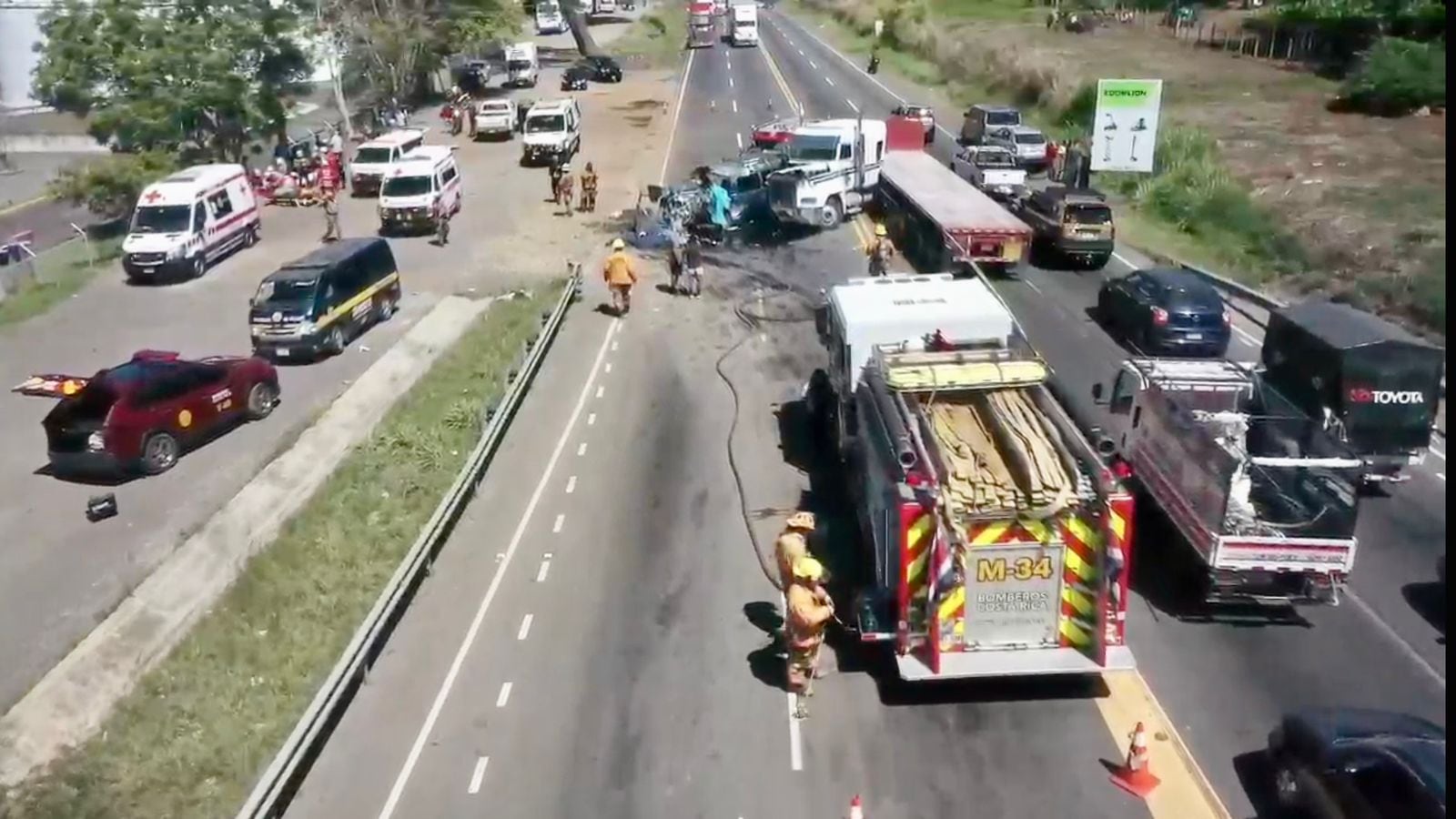 Accidente en La Garita