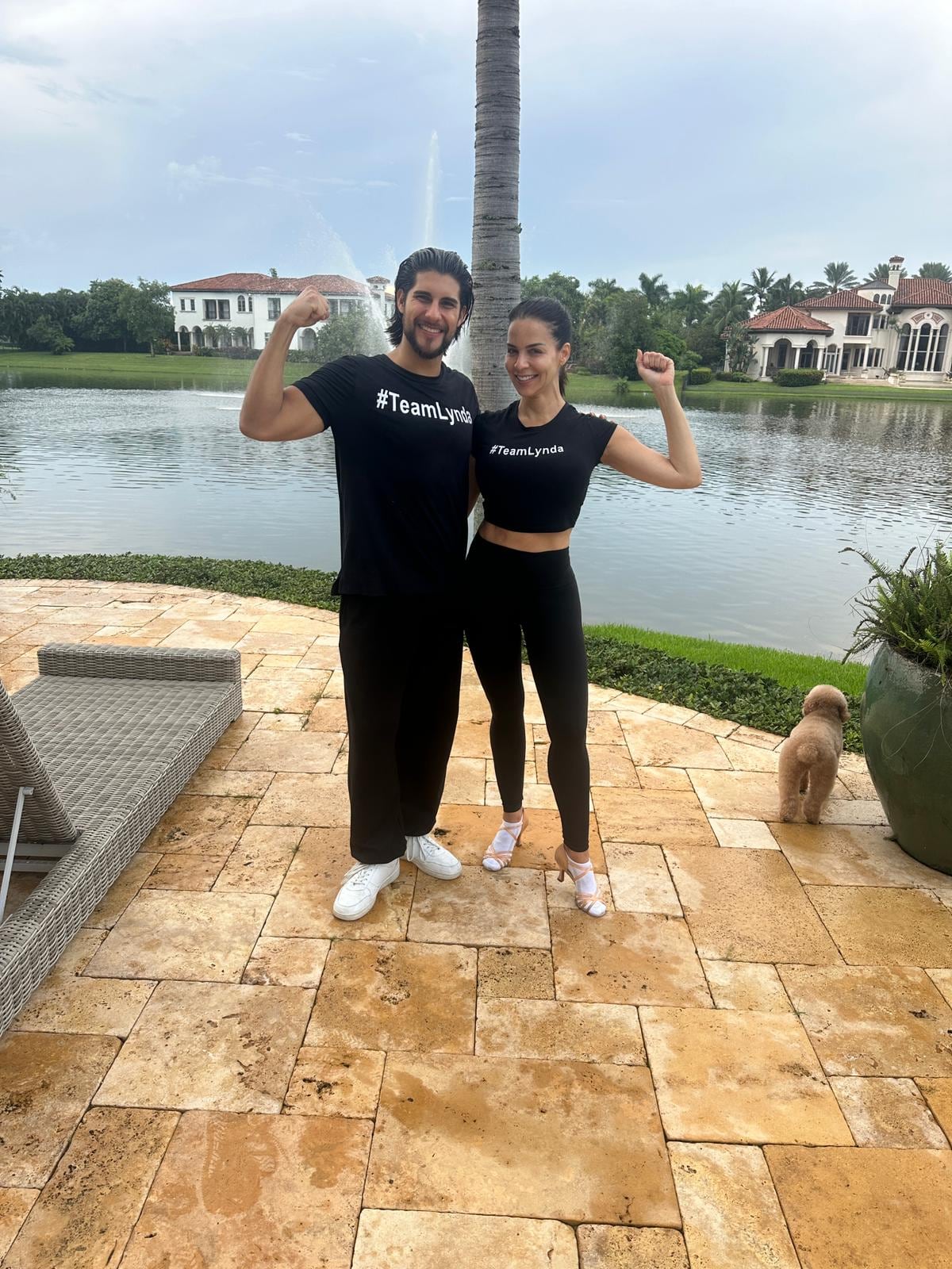 César Abarca y Lynda Díaz ya ensayan en Miami