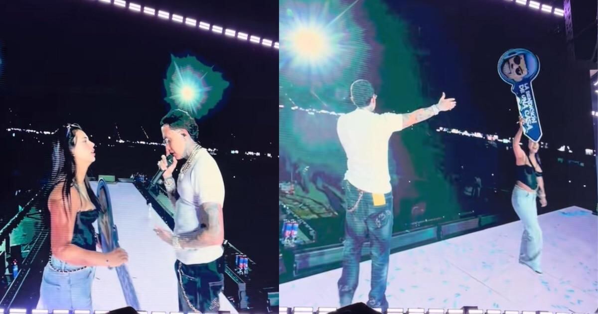 Blessd regaló una casa a una fanática