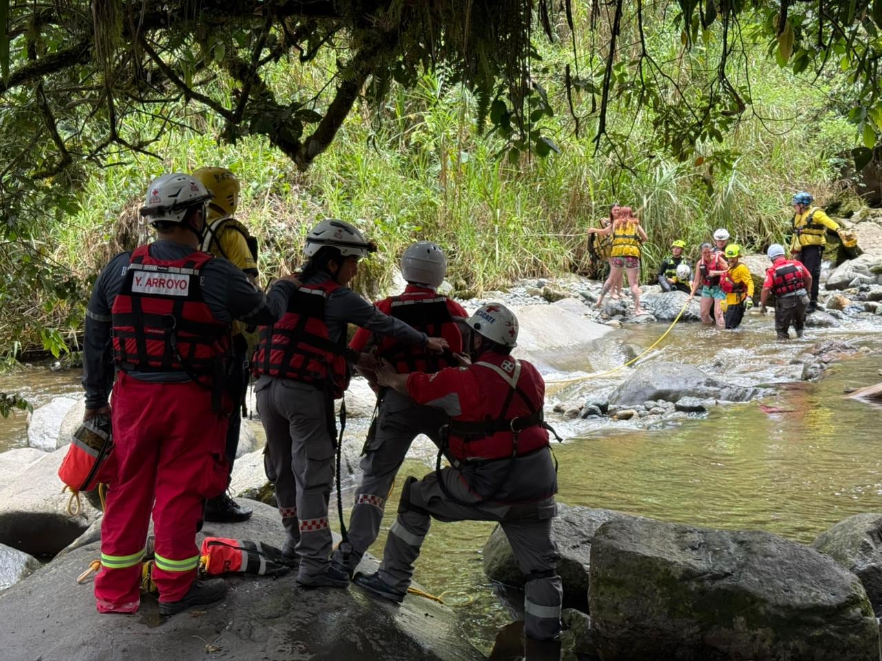 Accidente acuático - Cruz Roja