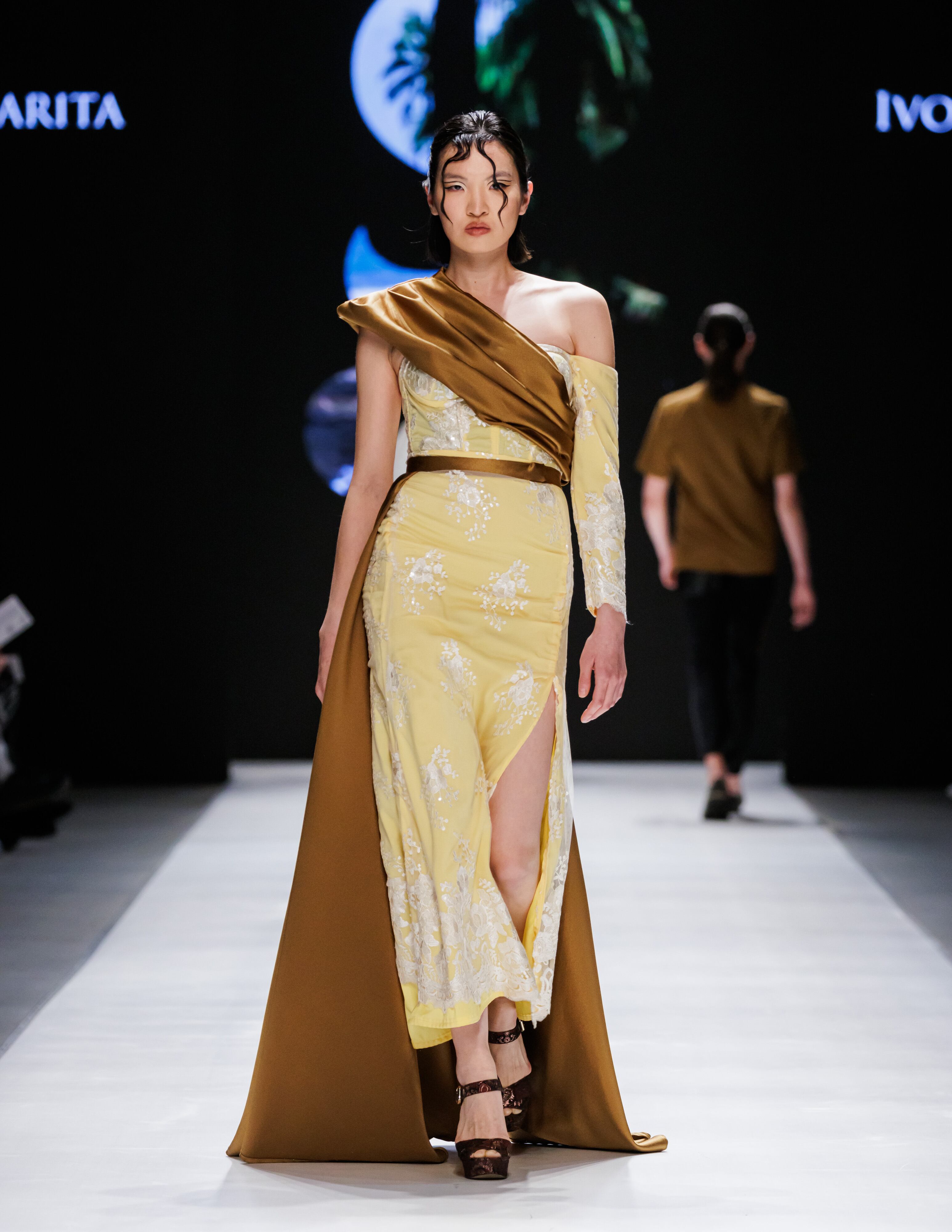 Ivonne Garita presentó una colección atemporal en Costa Rica Fashion Week. Foto: CRFW para LN