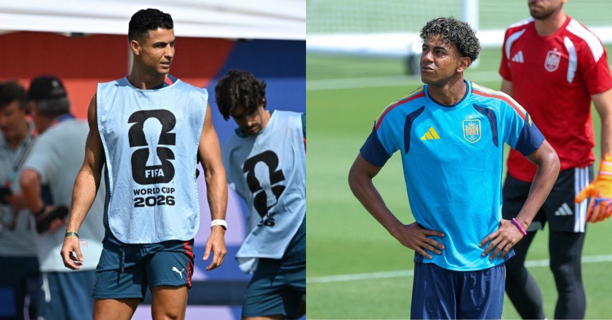 Para este lunes 6 de julio se espera mucho de Cristiano Ronaldo y Lamine Yamal en el partido entre Portugal y España en octavos de final del Mundial 2026.