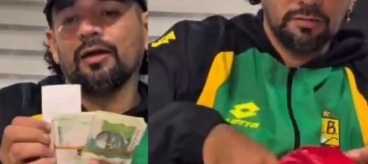 Un hombre encontró $5.000 en Bucaramanga. El dinero estaba junto a una lista de deudas. Decidió devolverlo y su video se hizo viral.