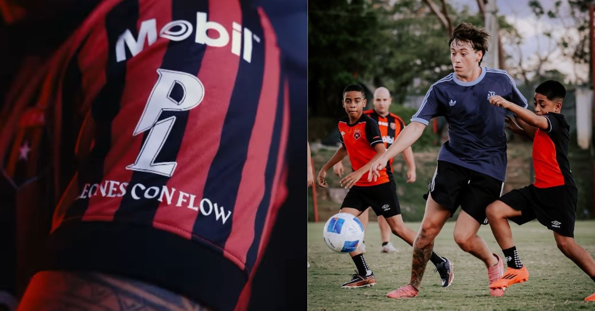 Paulo Londra y Liga Deportiva Alajuelense están unidos mediante 'Leones con Flow'.