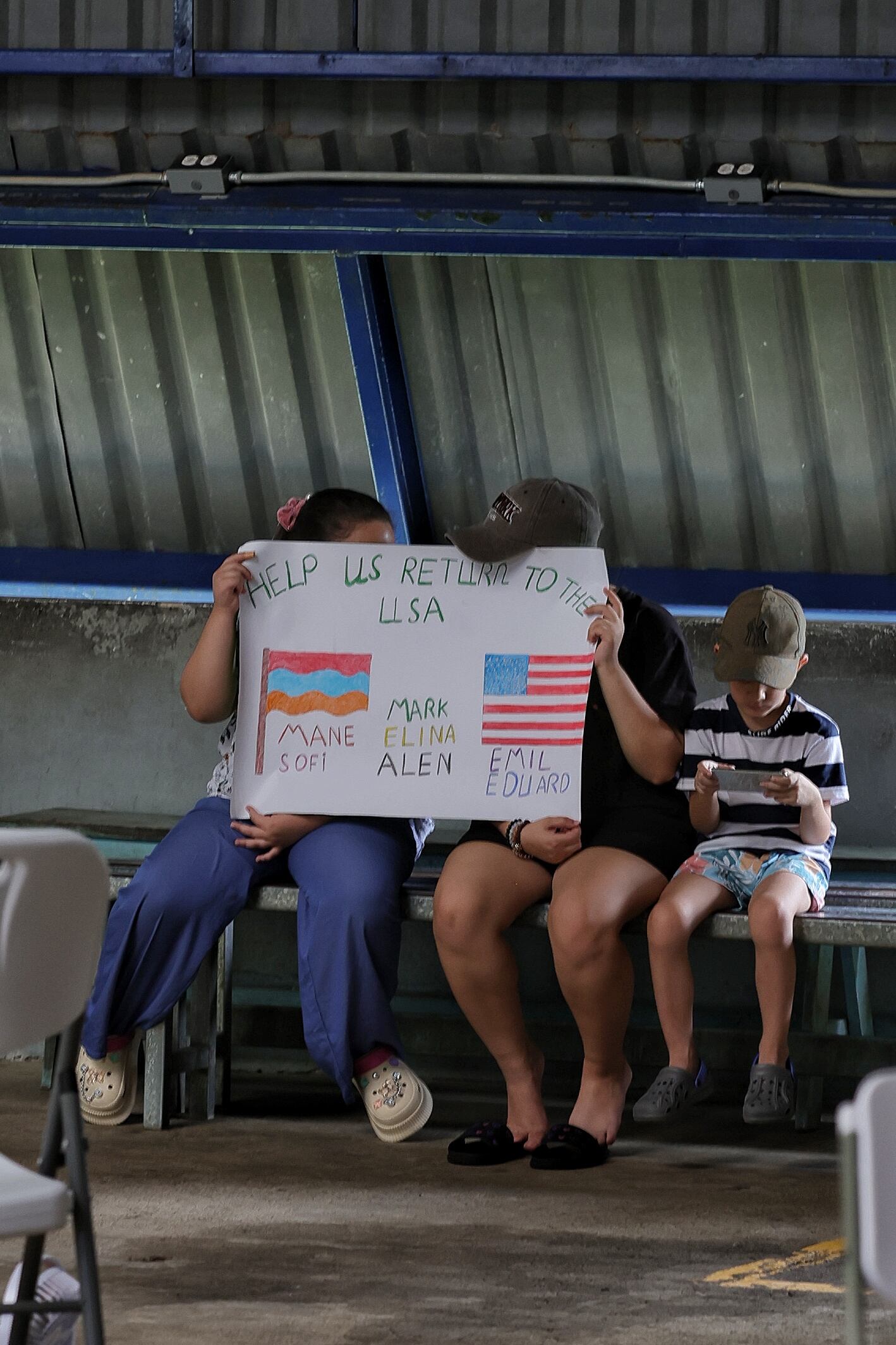 Migrantes en condición de tránsito en el CATEM zona sur Corredores / Fotografía: John Durán