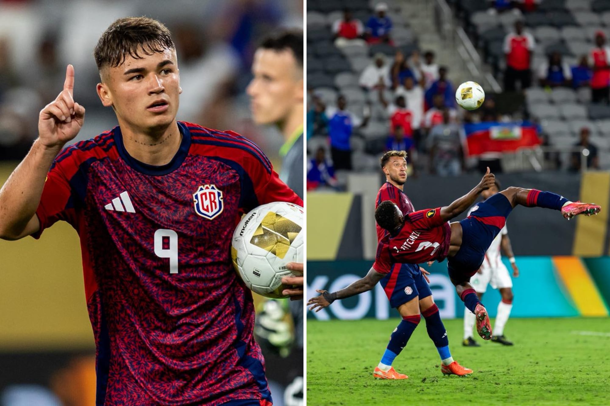 Manfred Ugalde, goleador de la Sele, queda fuera por acumulación de amarillas; Jeyland Mitchell, autor de una acrobacia espectacular, es duda por molestias físicas ante EE. UU.