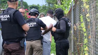 OIJ realiza ocho allanamientos en Matina para desarticular banda que ejecutaba homicidios y extorsiones