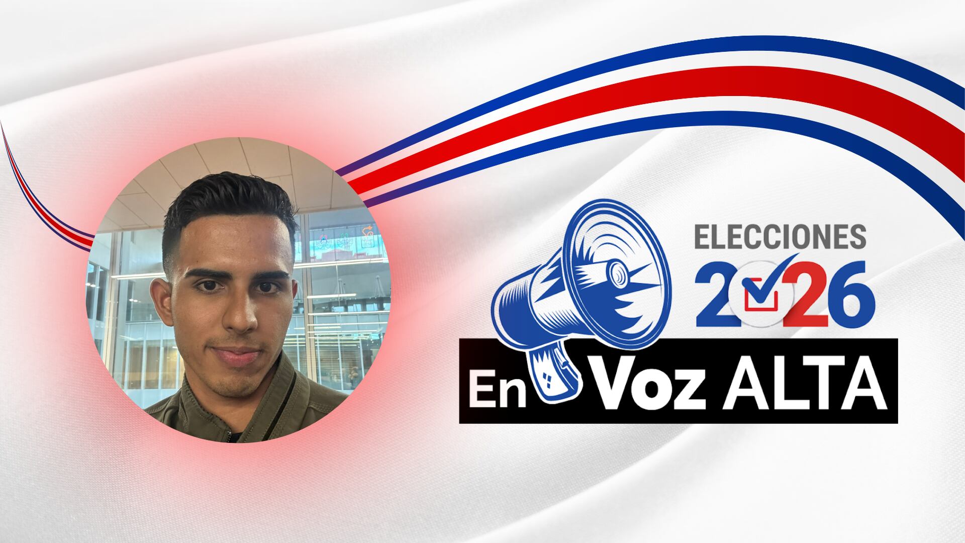 Daniel Hernández Calero, estudiante de Ciencias Políticas, UCR. Proyecto En Voz alta. Opinión