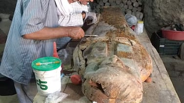 Hallan 22 ataúdes con momias ‘cantantes de Amón’ en Egipto y el descubrimiento revela un misterioso depósito funerario