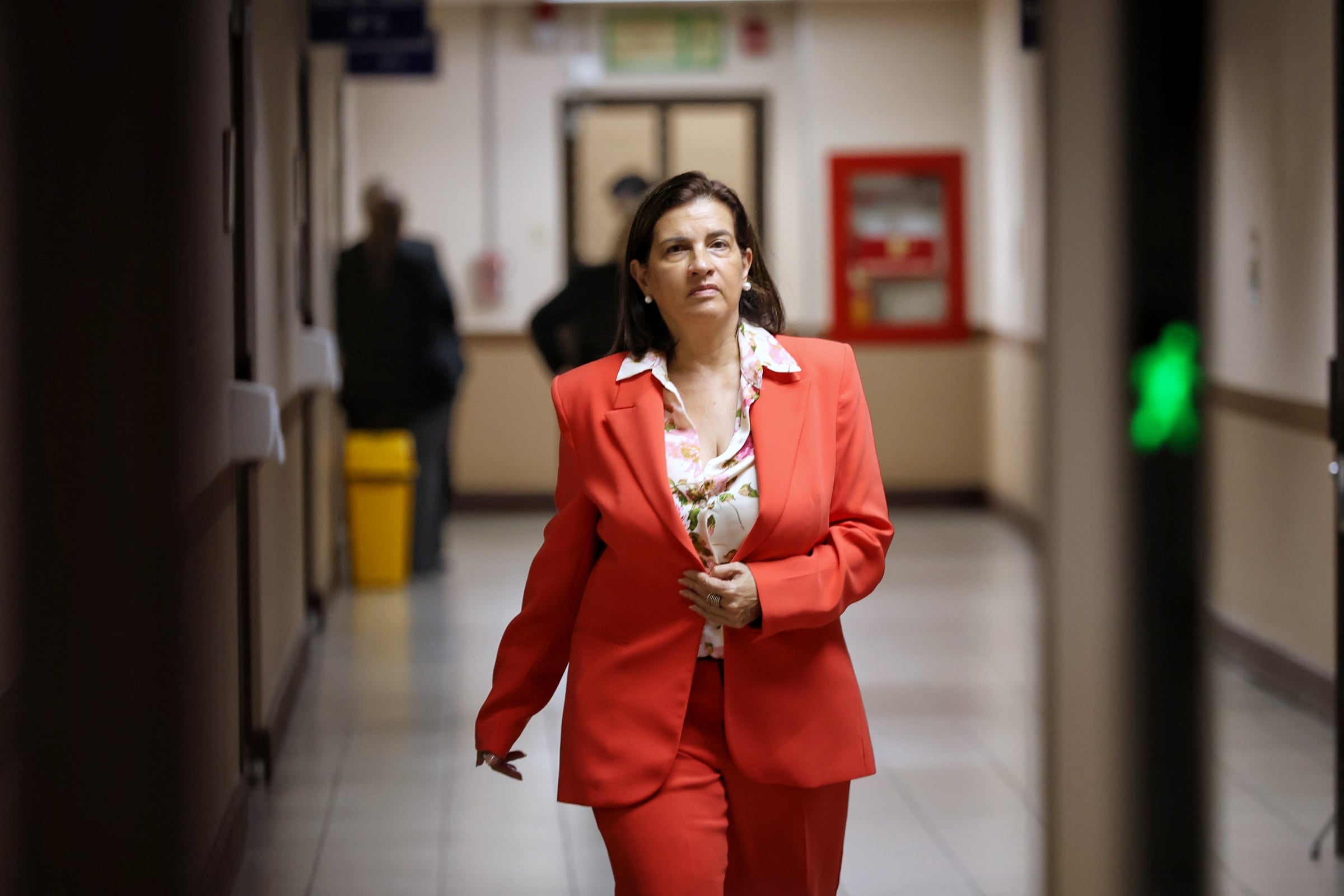 30/09/2024/ Marta Esquivel durante Audiencia de medidas cautelares por el Caso Barrenador / Foto John Durán