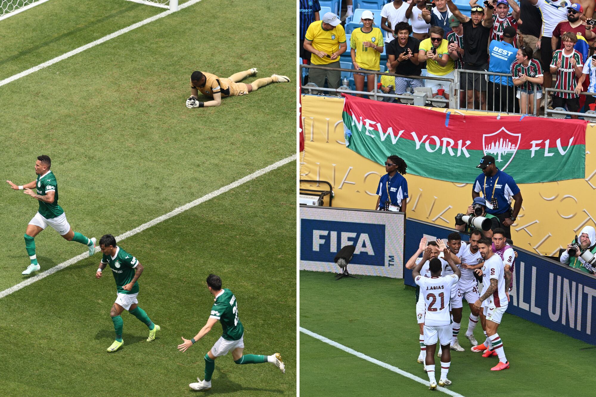 Palmeiras y Fluminense son los únicos representantes América en cuartos de final