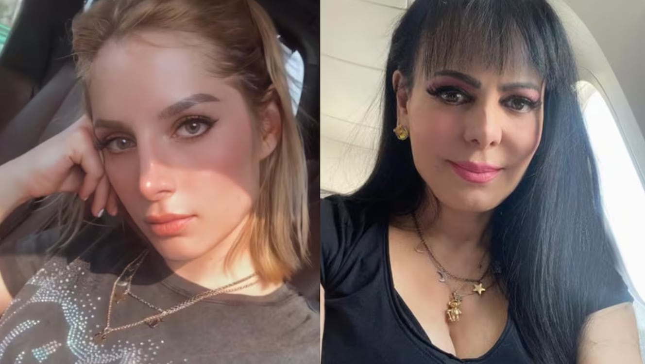 Maribel Guardia y su exnuera Imelda Tunón. El Universal