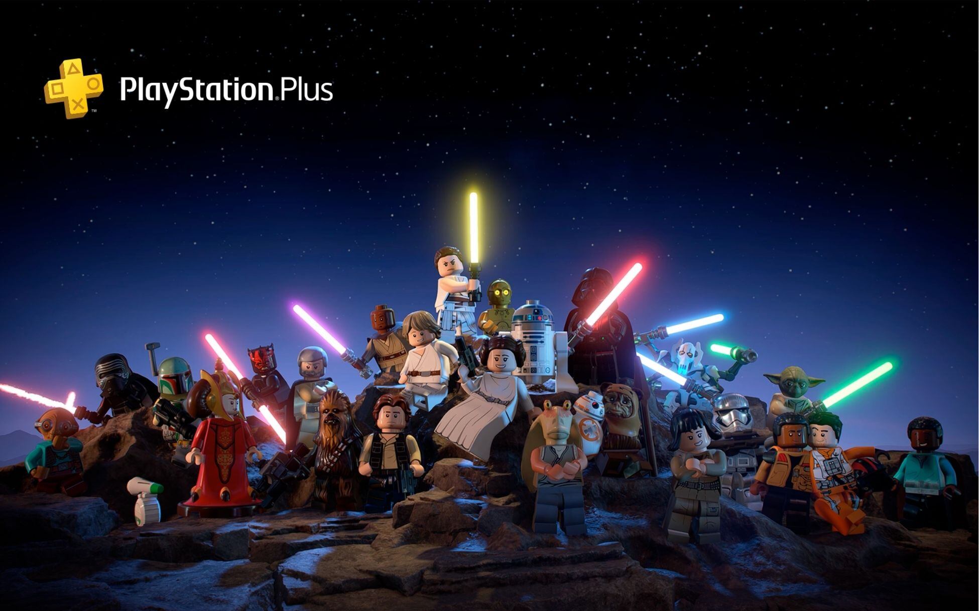 PlayStation Plus quiere recibir el mes de agosto con el mejor juego de Lego Star Wars. Crédito: Lego.com