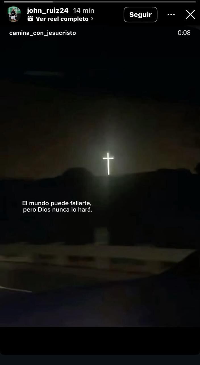 John Paul Ruiz publicó esta historia tras ser bajado del viaje a Honduras con Alajuelense.