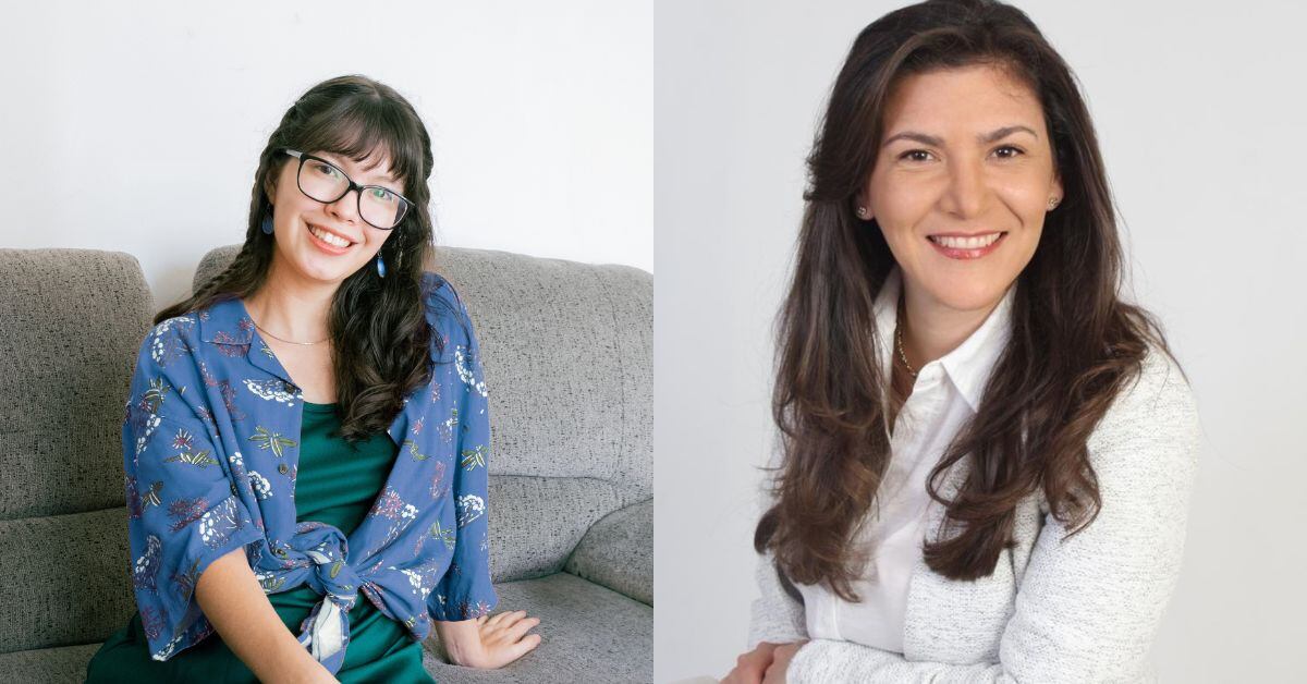 Nathalia Villalobos y Fanny Ramírez