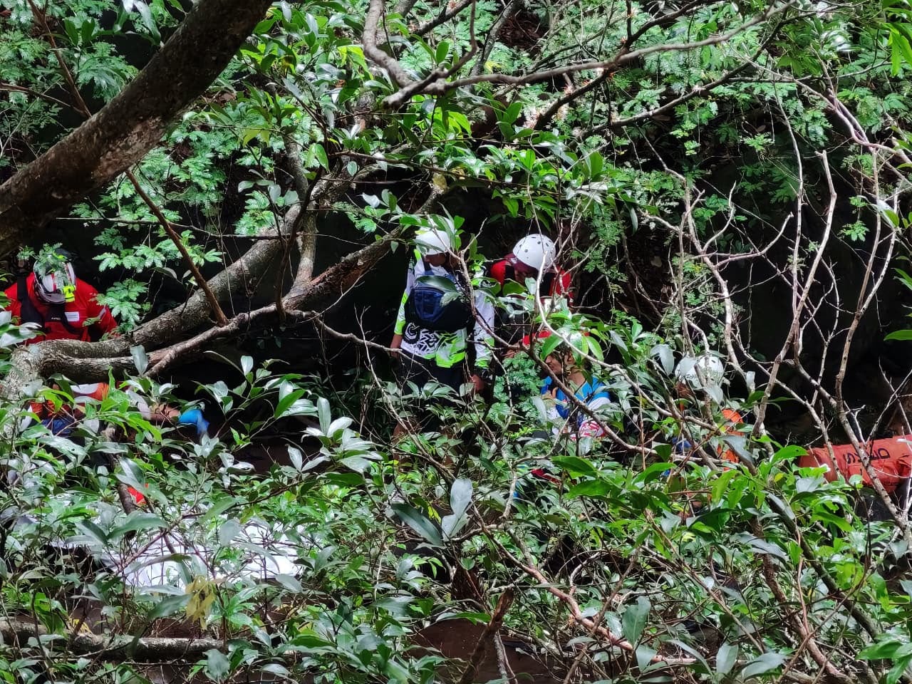 La mujer era la única persona que permanecía desaparecida tras la cabeza de agua que arrastró a seis personas el sábado.