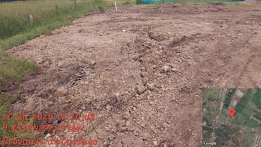 Fiscalía allana empresa en Cartago por presunto relleno, drenaje e invasión de áreas protegidas en humedal de Coris