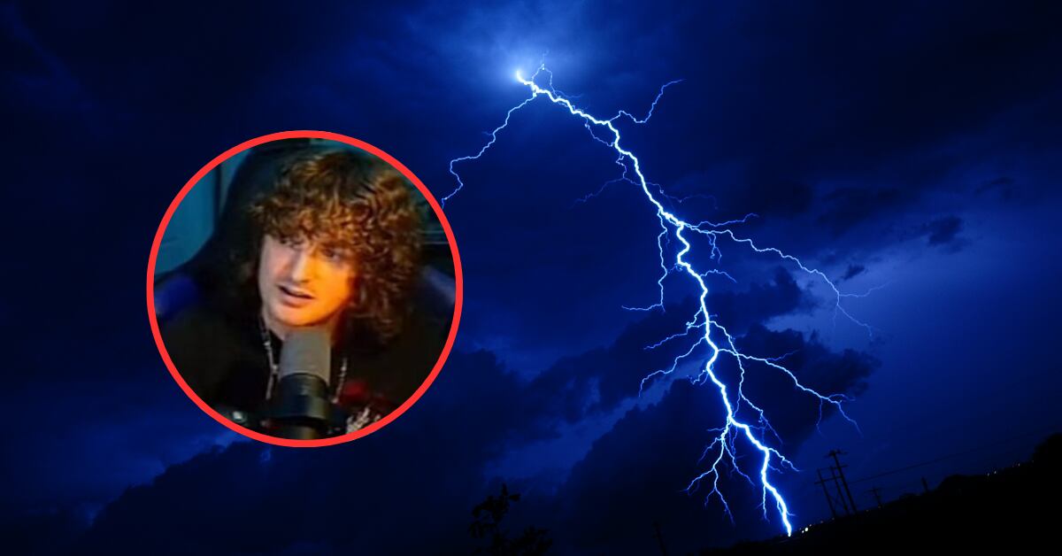 El insólito momento en el que el rayo alcanza a Christian Howard se viralizó en redes sociales y encabezó titulares en todo el mundo.