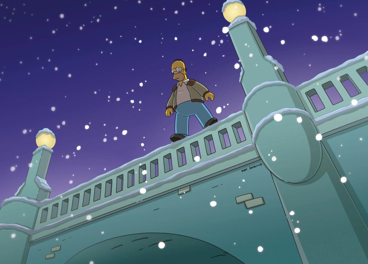 Episodio 'Eterna penumbra de la mente Simpson' de 'Los Simpson'.