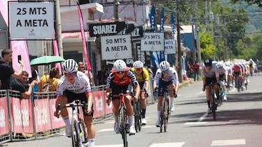 Ciclista de Chile es la ganadora de la primera etapa de la Vuelta a Costa Rica femenina