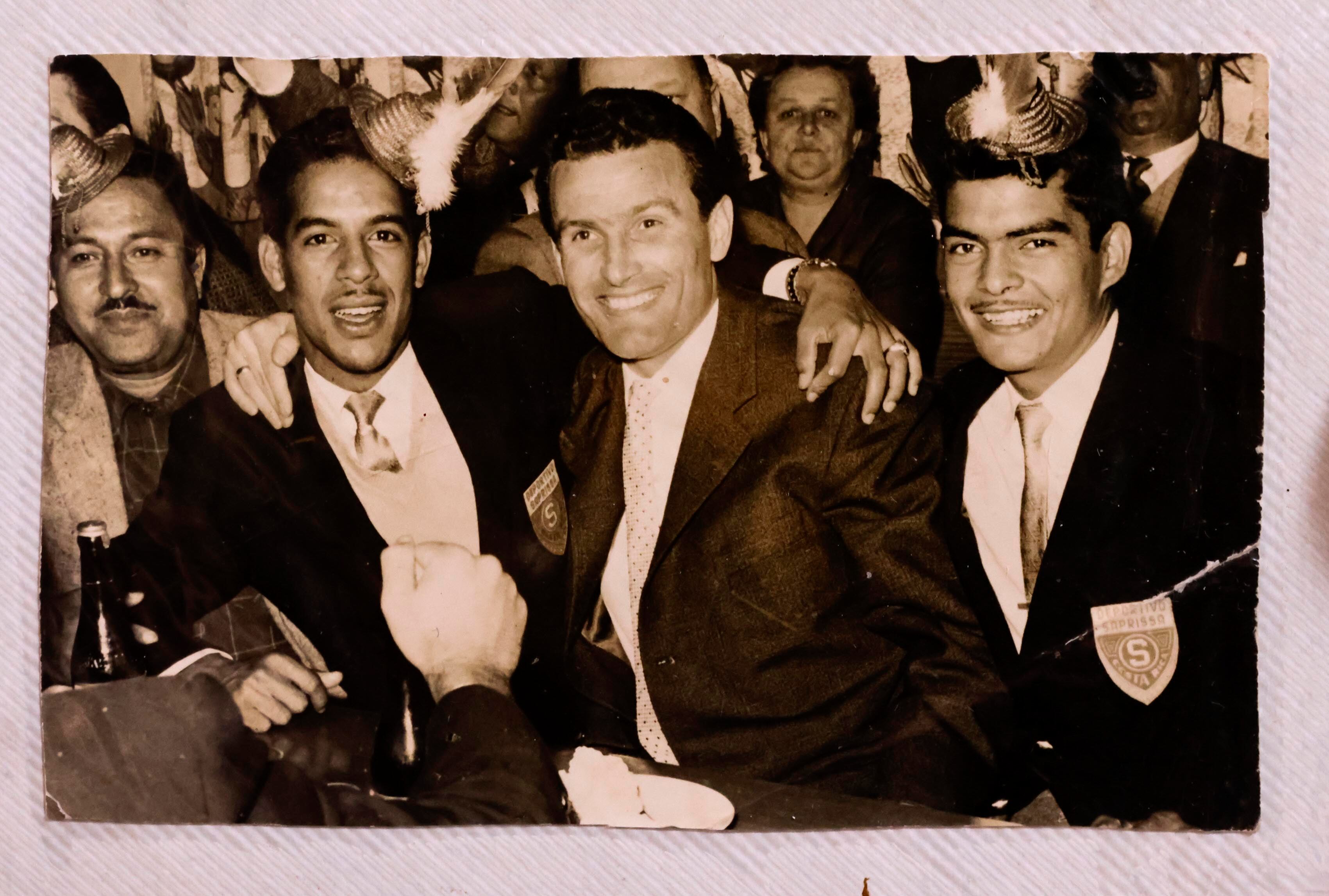 Rigoberto "Feo" Rojas en su casa