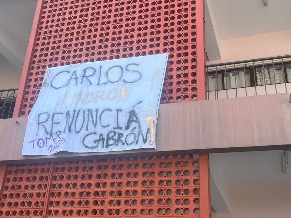 Mantas contra rector de la UCR.