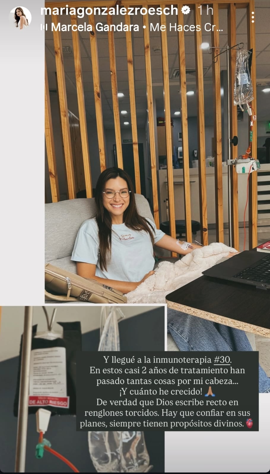 María González cáncer