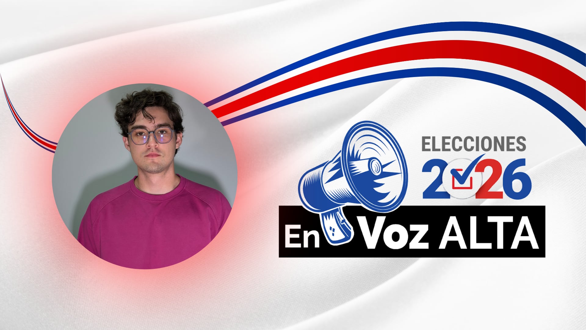 Andrés Jiménez Ramírez. Estudiante de Historia de UCR. Proyecto En voz alta, de Opinión