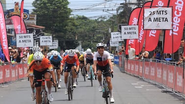 Ciclista de Ucrania se deja la segunda etapa y es nueva líder de la Vuelta Femenina a Costa Rica 2026 (fotos)