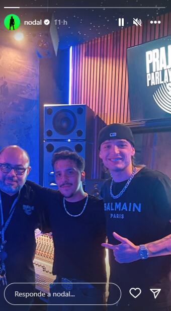 Christian Nodal y Peso Pluma