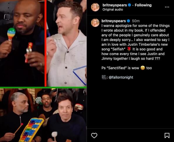 Britney Spears y Justin Timberlake